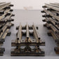 Lionel 6-12840/6-65505 O Gauge Tubular 10" Insulated Straight & Half Track (12) VG