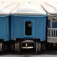 Lionel Vintage O Prewar Blue/Gray Tinplate Passenger Cars: 1630, 1631 [3] VG