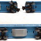 Lionel Vintage O Prewar Blue/Gray Tinplate Passenger Cars: 1630, 1631 [3] VG
