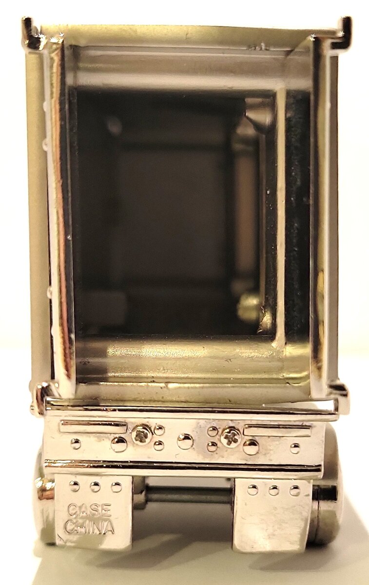 Platinum C375SIL Roadway Express Silver 18 Wheel Truck Clock LN/Box