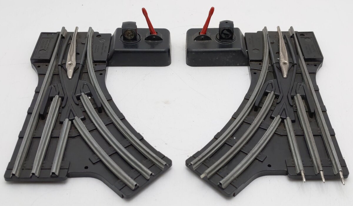 Lionel O42 Vintage O Manual Left-Hand & Right-Hand Switches (Pair of 2) VG
