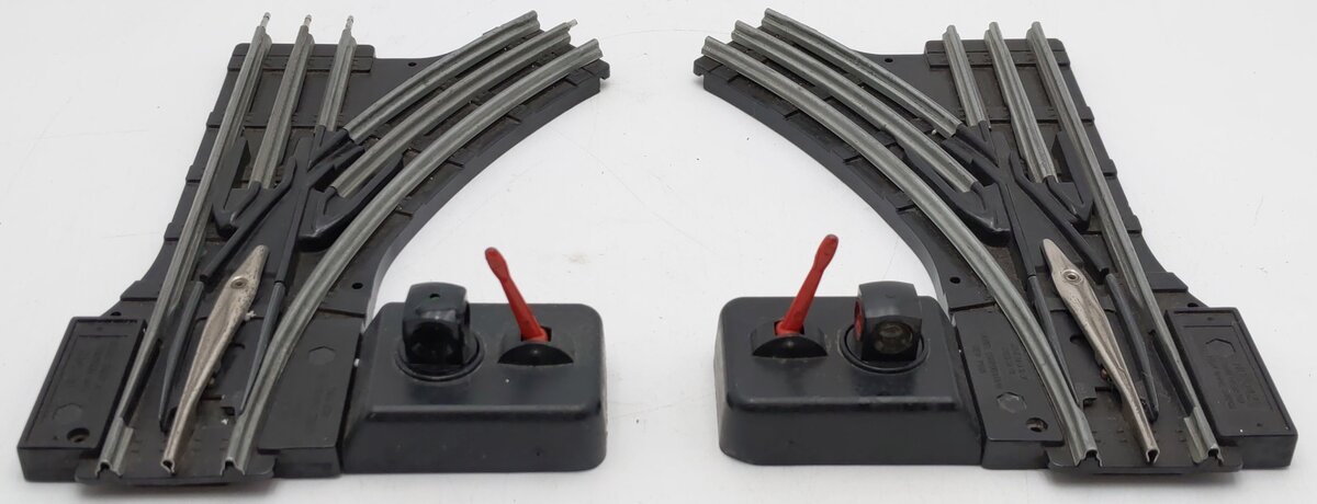 Lionel O42 Vintage O Manual Left-Hand & Right-Hand Switches (Pair of 2) VG