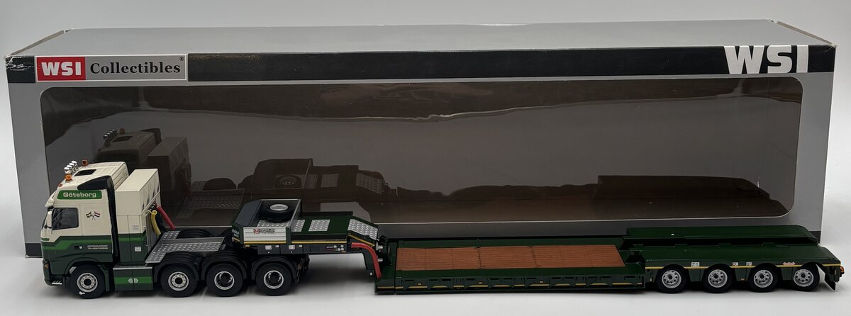 WSI 9304A 1:50 Westdijk Volvo FH Globe 8x4 w/Euro Lowloader LN/Box