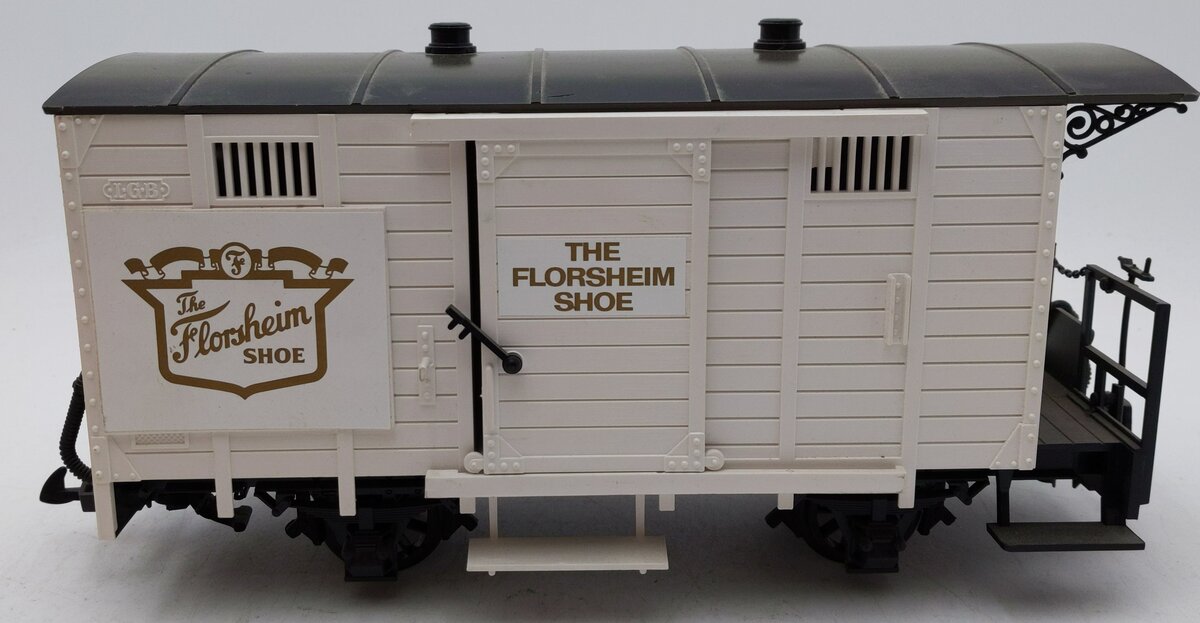 LGB 4032F Florsheim Shoe Boxcar w/Plastic Wheels EX/Box