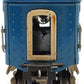 Lionel 2613 Vintage O Prewar Blue Comet Two-Tone Blue Tinplate Pullman Car VG
