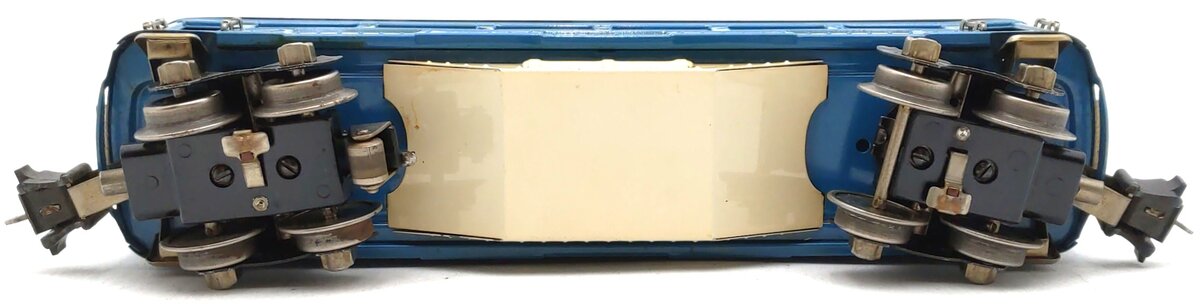 Lionel 2613 Vintage O Prewar Blue Comet Two-Tone Blue Tinplate Pullman Car VG