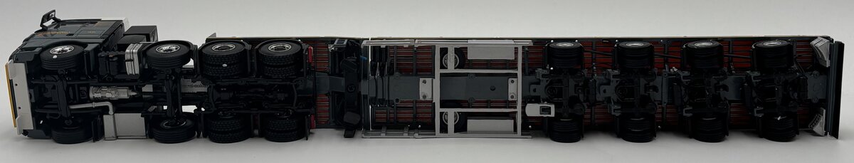 WSI 01-1104 1:50 Friderici Man TGX XXL 8x4-Telesteptrailer LN/Box