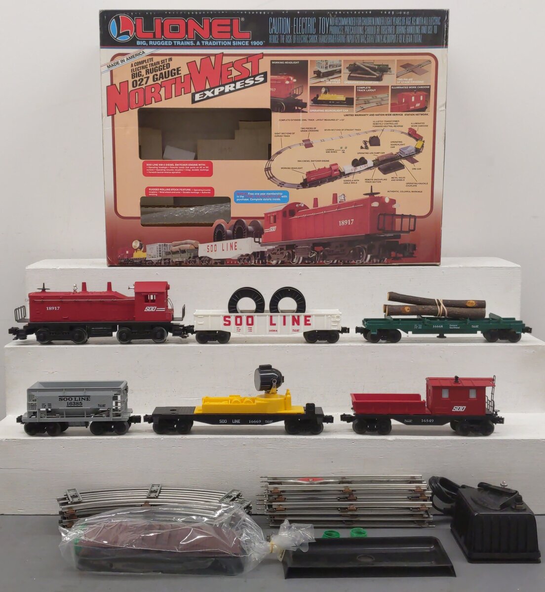 Lionel 6-11741 O SOO Line Northwest Express O Gauge Diesel Train Set EX/Box