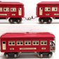 Lionel Vintage O Prewar Red Tinplate Passenger Cars: 603, 604 [3] VG
