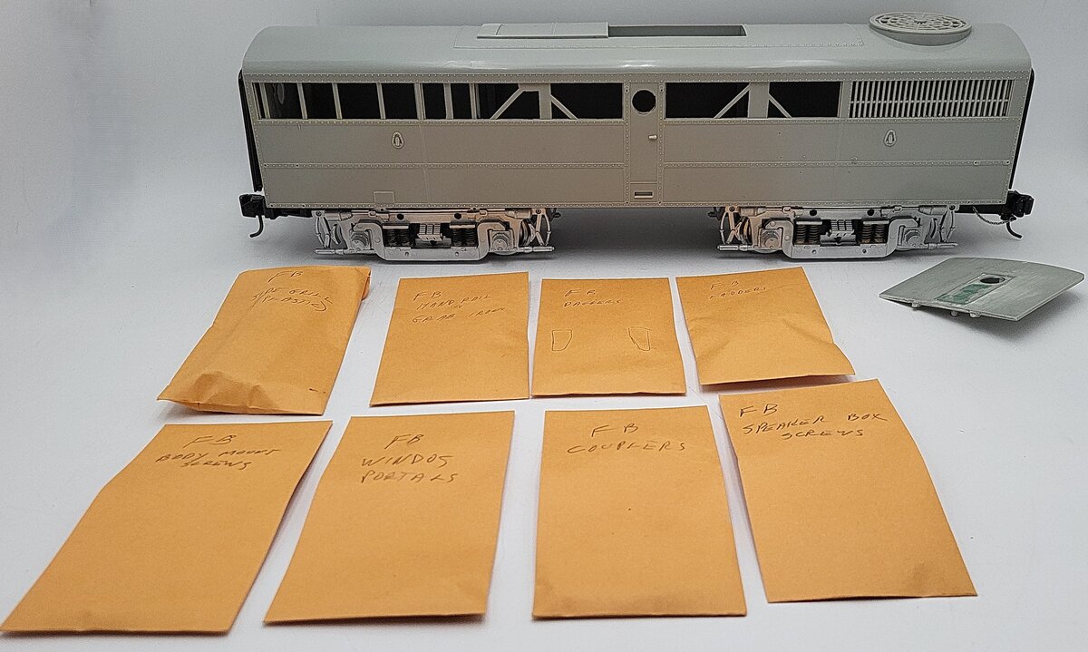 Aristo-Craft G Scale Undecorated Diesel Non-Powered B Unit VG