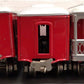Lionel Vintage O Prewar Red/Silver Passenger Cars: 610, 612 [3] VG