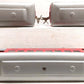 Lionel Vintage O Prewar Red/Silver Passenger Cars: 610, 612 [3] VG
