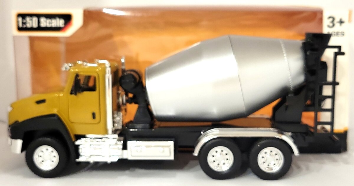 Max Metal 1:50 Scale Die Cast Mixer Truck LN/Box