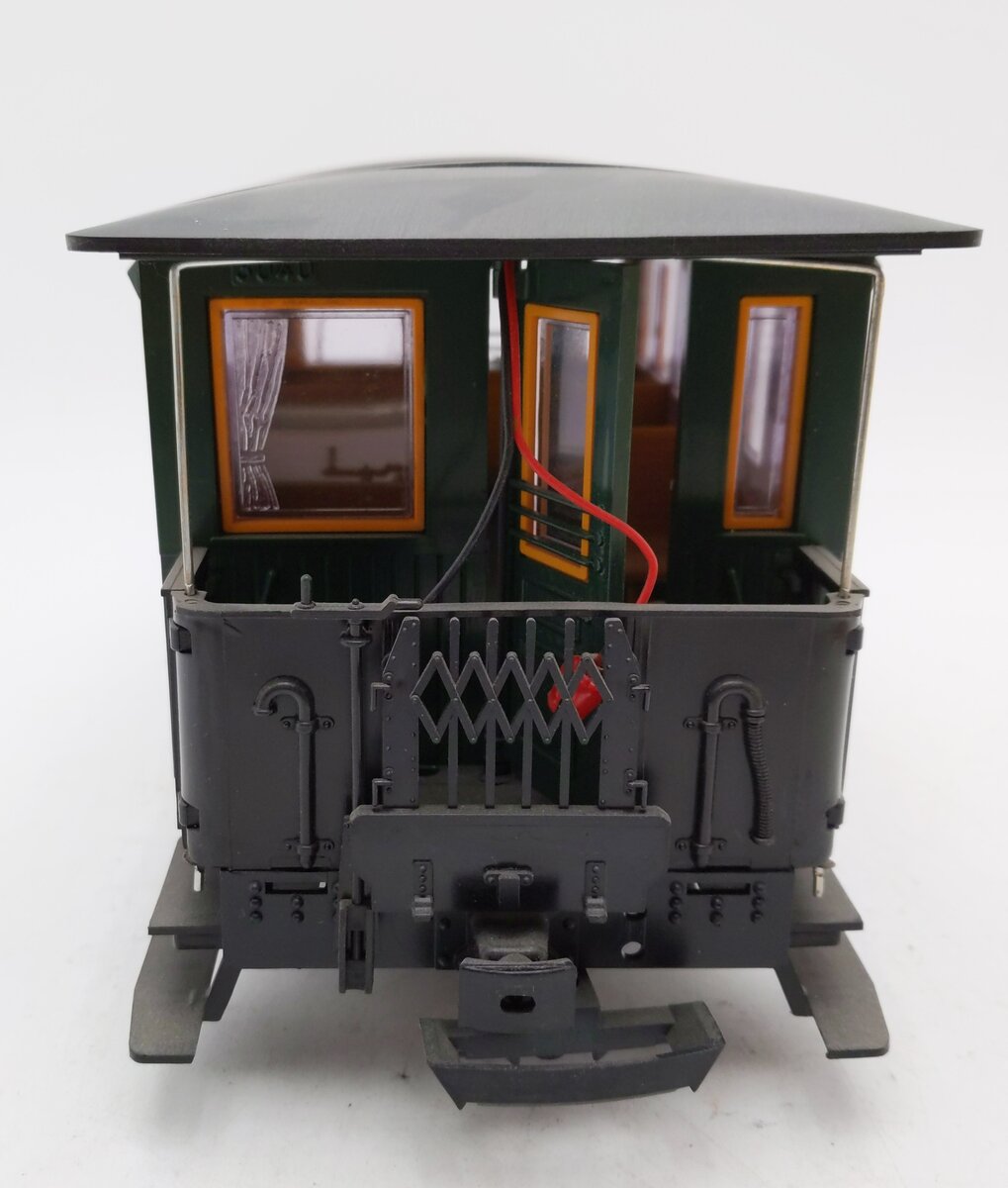 LGB 3040 G Scale LGB 3rd Class Green Coach Car #3 LN/Box