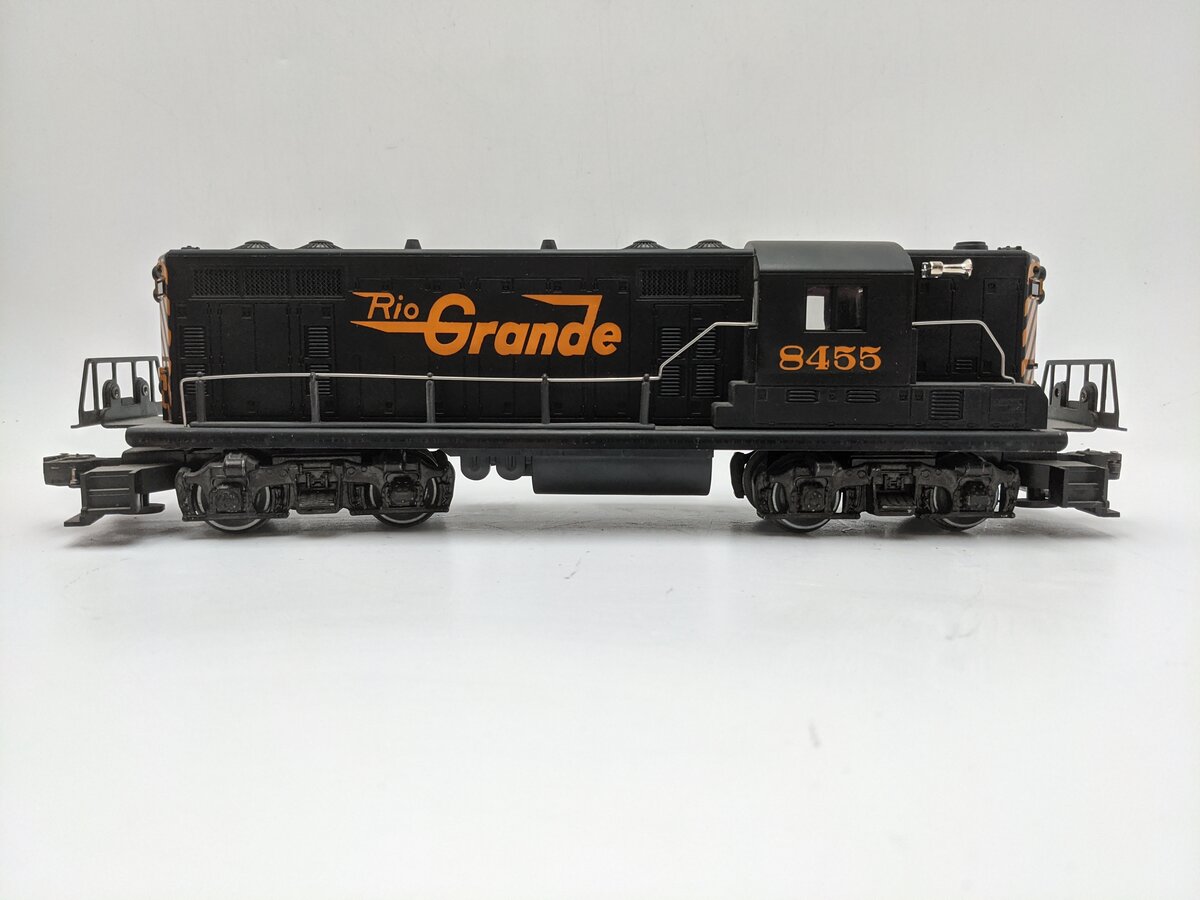 Lionel 6-8455 O Gauge Rio Grande GP-7 Dummy Diesel Locomotive #8455 VG/Box