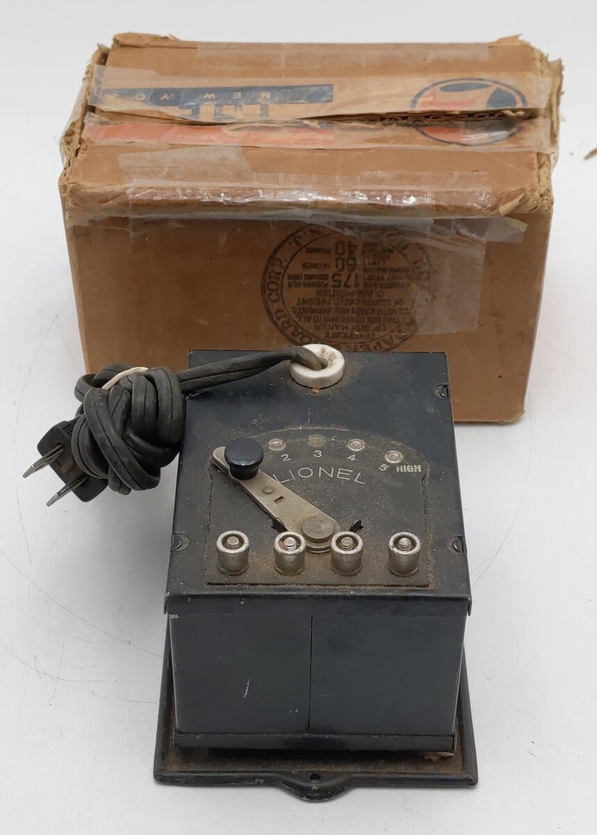 Lionel B Vintage O Prewar 75-Watt Multivolt Transformer VG/Box
