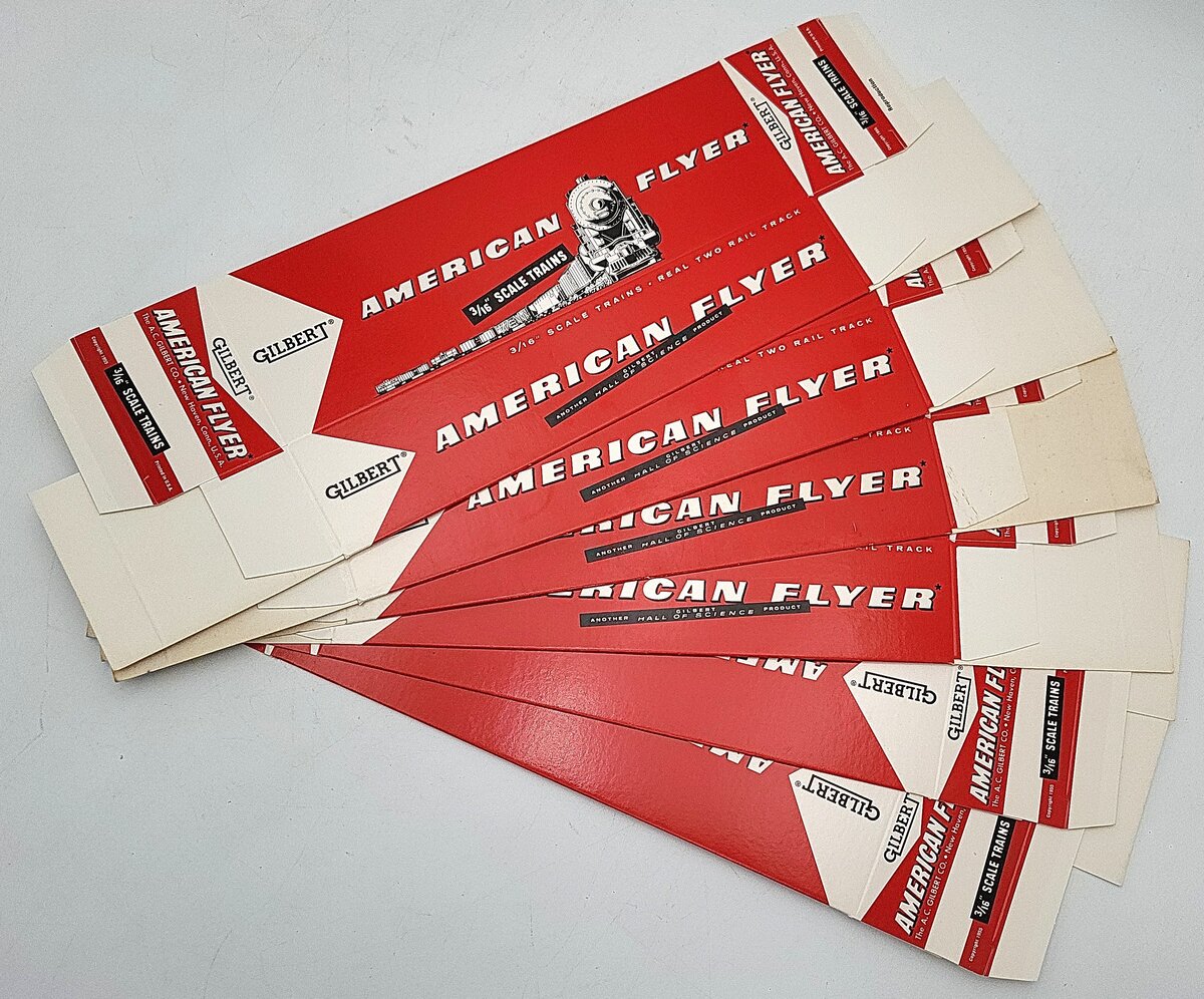 American Flyer Assorted Reproduction Boxes [11] EX