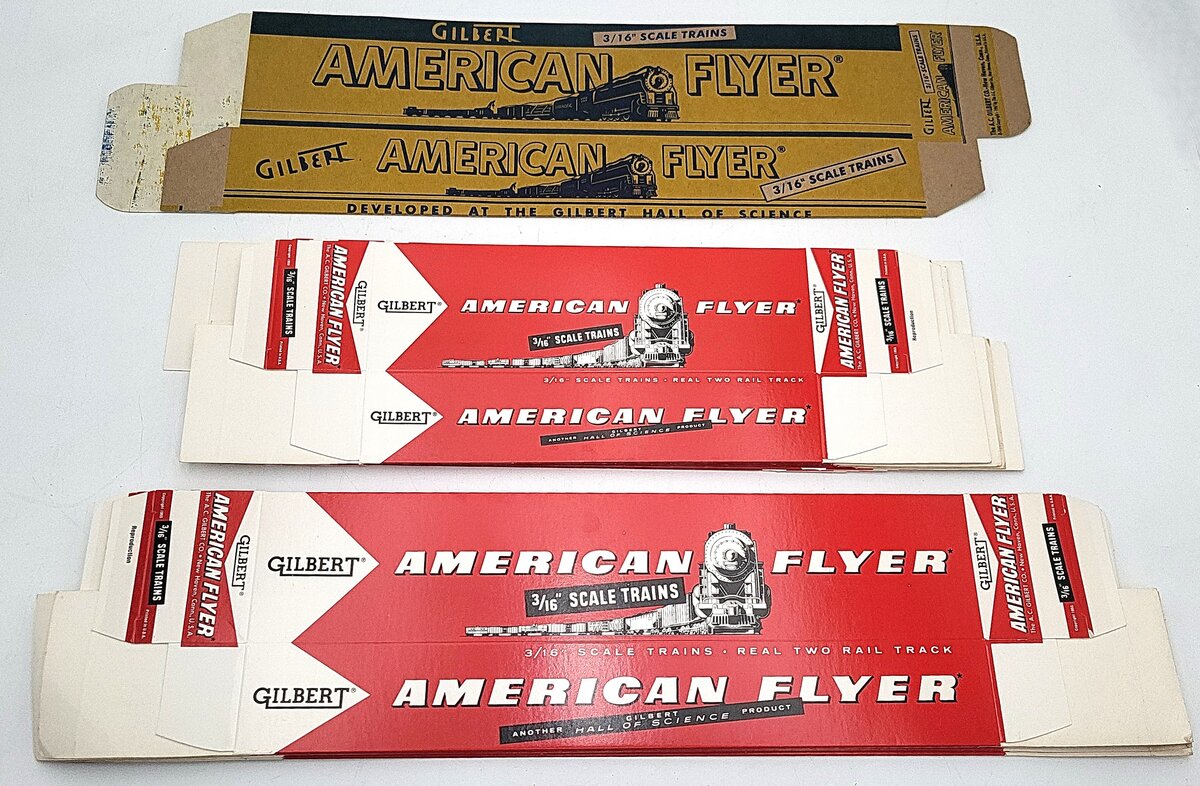 American Flyer Assorted Reproduction Boxes [11] EX