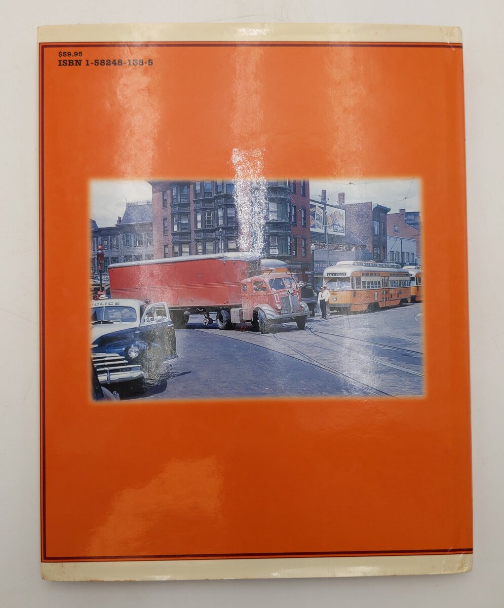 Boston Trolleys in Color Vol.2 Hardcover Book By William D. Volkmer VG
