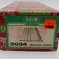 LGB 5034 G Scale Gray Plastic Platform Set EX/Box
