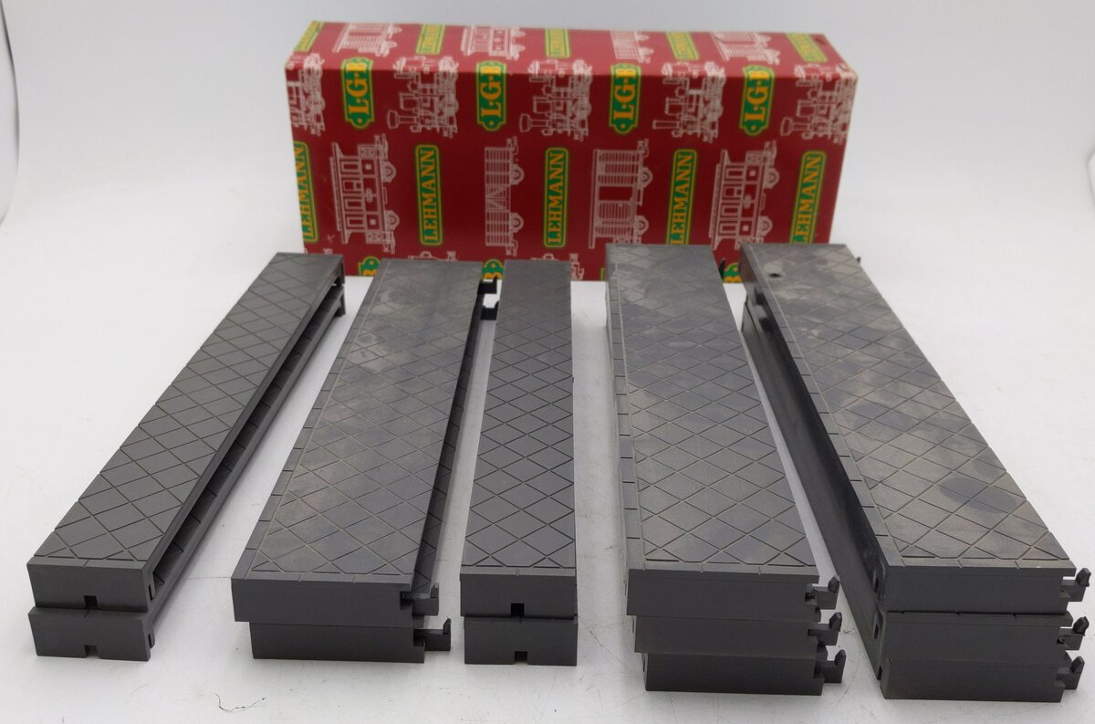 LGB 5034 G Scale Gray Plastic Platform Set EX/Box