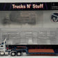 Trucks N' Stuff 090090 1:53 TNS Renn Peterbilt 388 Day Cab w/Rackley Lowboy LN/Box