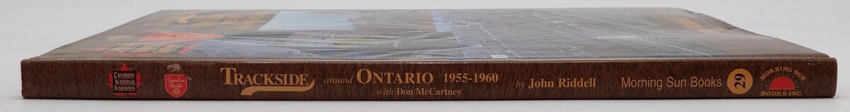 Trackside around Ontario 1955-1960 with Don McCartney Hardcover By John Riddell VG