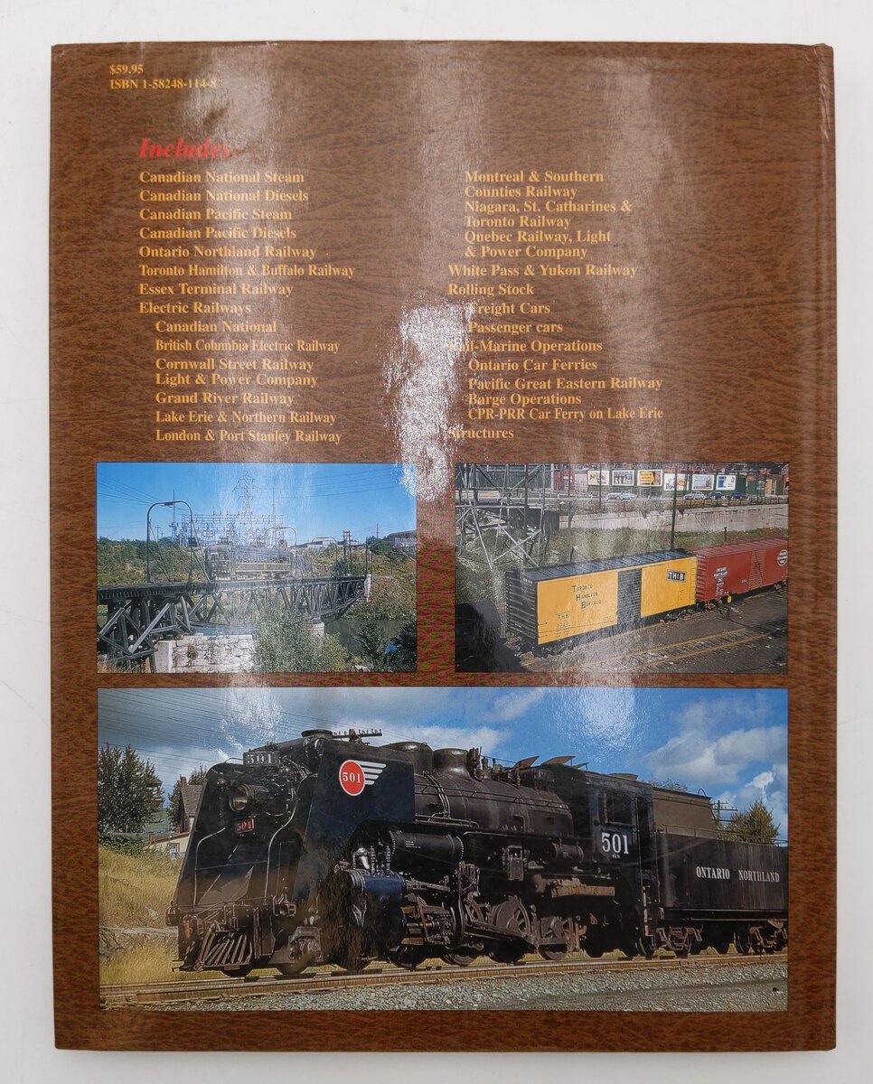 Trackside around Ontario 1955-1960 with Don McCartney Hardcover By John Riddell VG