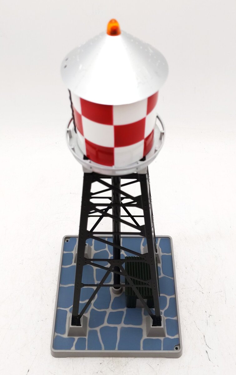 MTH 30-9029 O Gauge #193 Checkerboard Industrial Water Tower EX