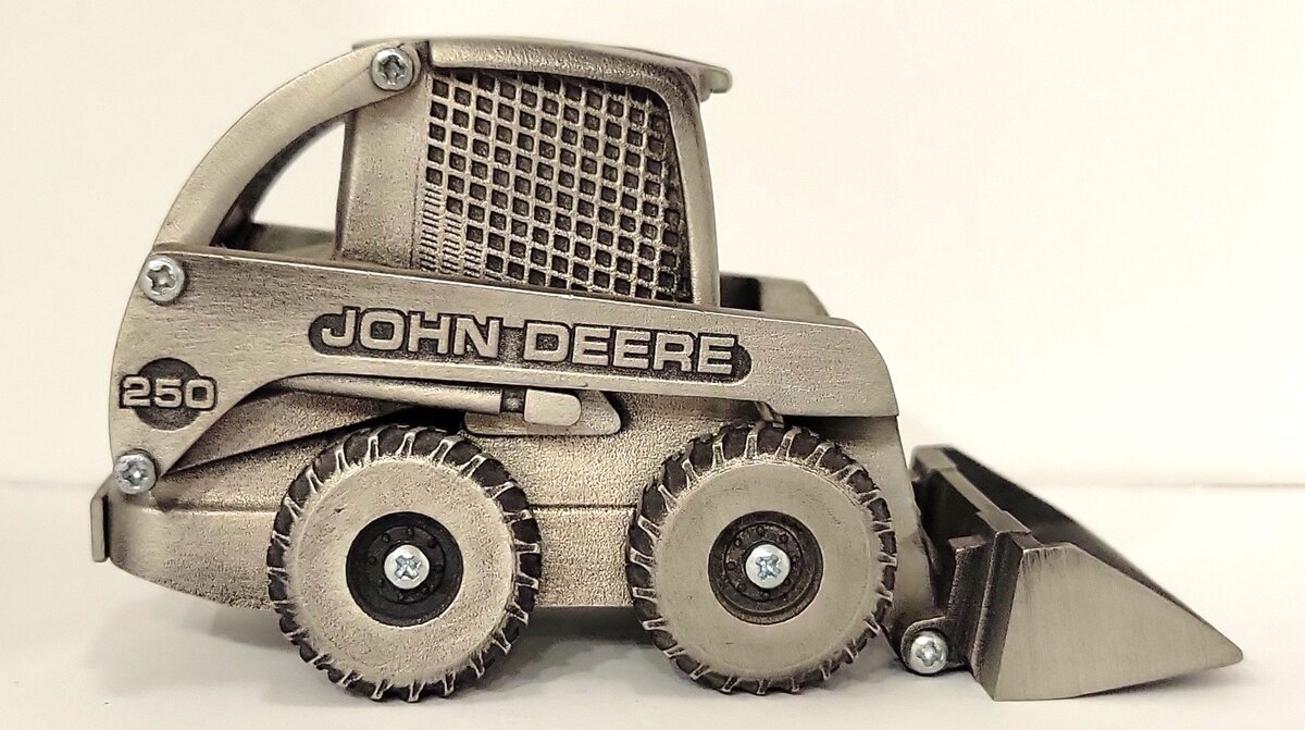 SpecCast JDM-129 1:50 Pewter John Deere 200 Series Skid Steer LN/Box