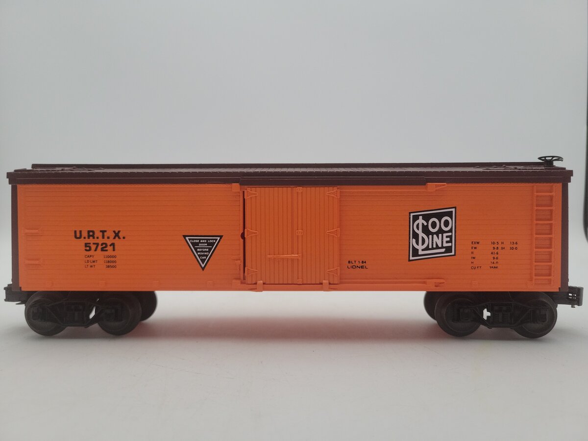 Lionel 6-5721 O Gauge SOO Line Woodside Reefer Car EX