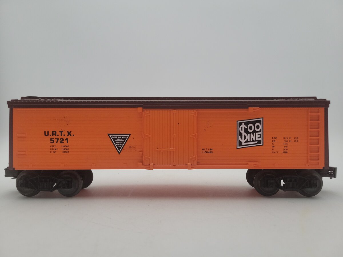 Lionel 6-5721 O Gauge SOO Line Woodside Reefer Car EX