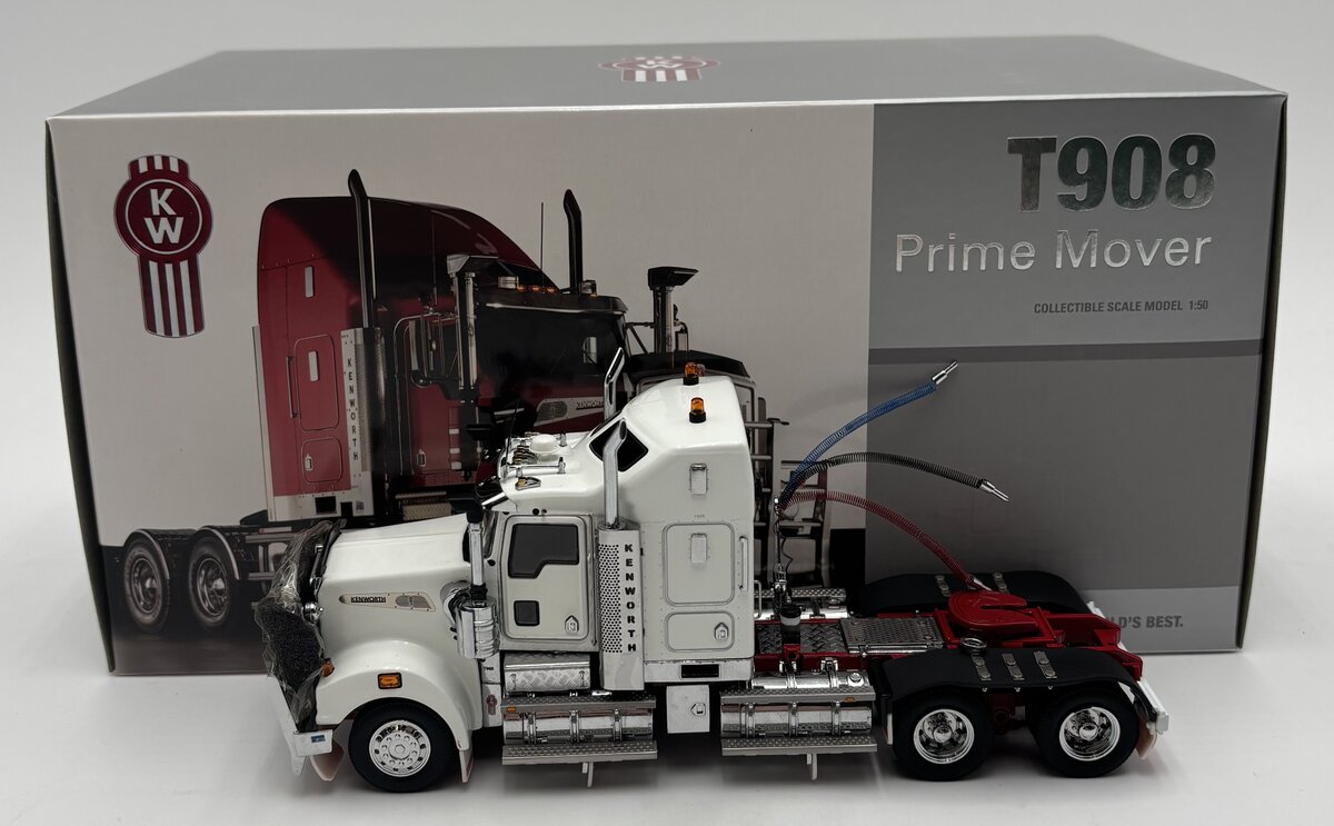 Drake 01268 1:50 White Kenworth T908 Prime Mover LN/Box