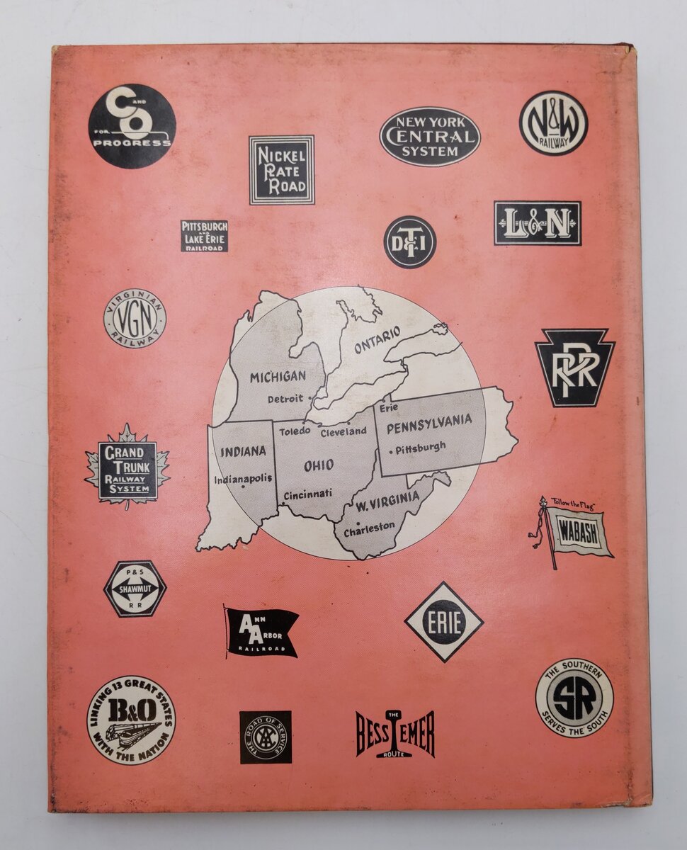 Rails across the midlands Hardcover Book By Richard J. Cook