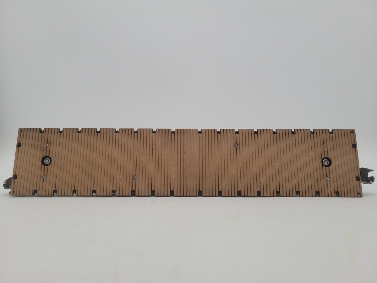 Menards 279-3057 O CNW Long Flatcar #54361 EX