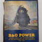 B&O Power Hardcover Book By Lawrence W. Sagle and Alvin F. Staufer