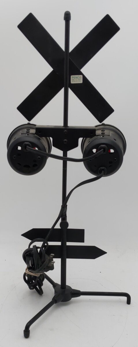 Railroad Crossing Red Light Signal Desk Lamp EX