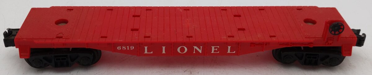 Lionel 6819 Vintage O Flatcar w/ NO Load VG
