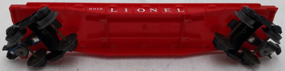 Lionel 6819 Vintage O Flatcar w/ NO Load VG