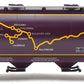 MTH 30-75406 O Gauge MTHRRC-2012 4-Bay Cylindrical Hopper LN/Box