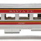 MTH 30-6103S-3 O Gauge Santa Fe Observation Car #3199 LN/Box