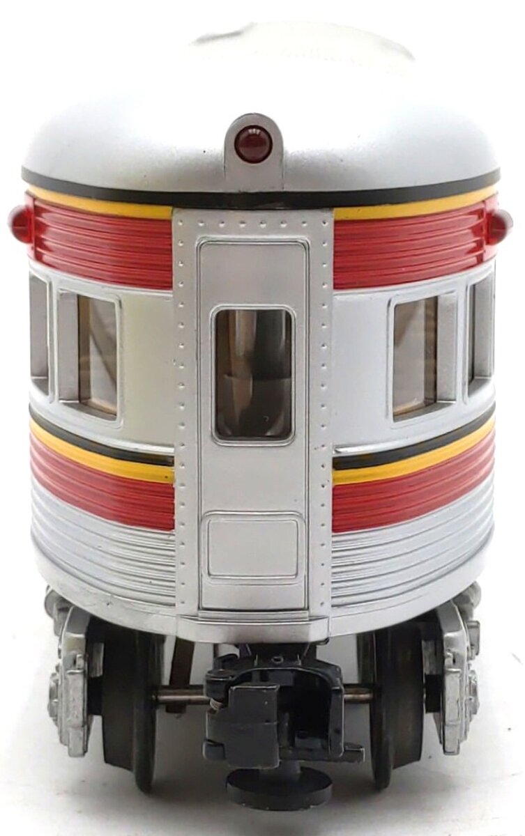 MTH 30-6103S-3 O Gauge Santa Fe Observation Car #3199 LN/Box