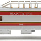 MTH 30-6103S-2 O Gauge Santa Fe O-27 Streamlined Vista Dome Car #502 LN/Box