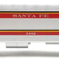 MTH 30-6103S-1 O Gauge Santa Fe Streamlined Baggage Car #3482 LN/Box