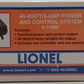Lionel 6-12885 O Gauge 40W 3-Amp Power and Control System LN/Box