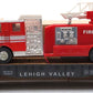 Menards 279-3844 O Lehigh Valley Flatcar w/Fire Truck #7915 EX/Box