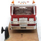 Menards 279-3844 O Lehigh Valley Flatcar w/Fire Truck #7915 EX/Box