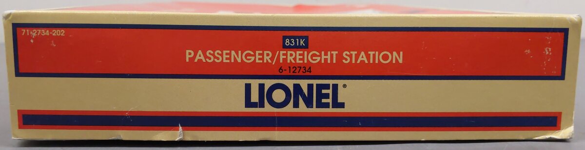 Lionel 6-12734 O And O27 Scale Passenger Freight Station Building Kit NIB