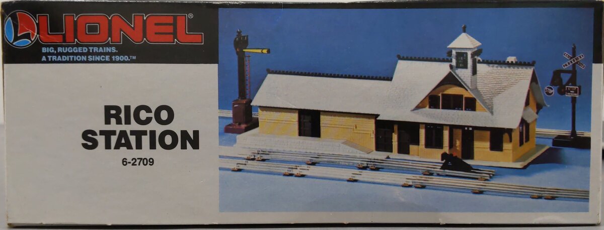 Lionel 6-2709 O Rico Station Building Kit LN/Box