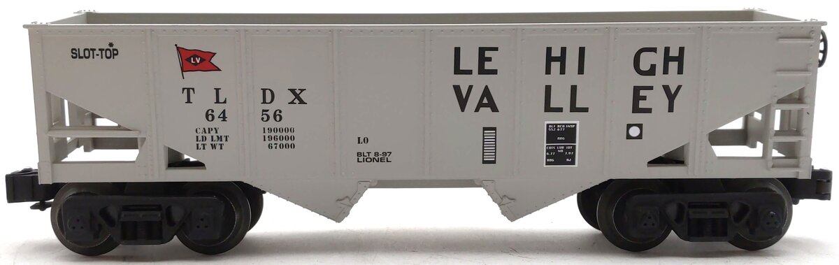 Lionel 6-16434 Lehigh Valley 2-Bay Hopper #6456 LN/Box